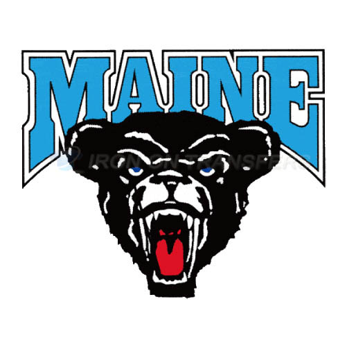 Maine Black Bears Iron-on Stickers (Heat Transfers)NO.4930 ...