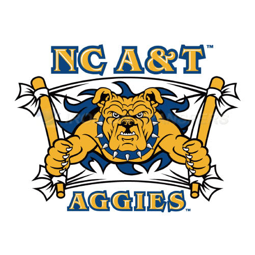 North Carolina A T Aggies Iron-on Stickers (Heat Transfers)NO.5486 ...