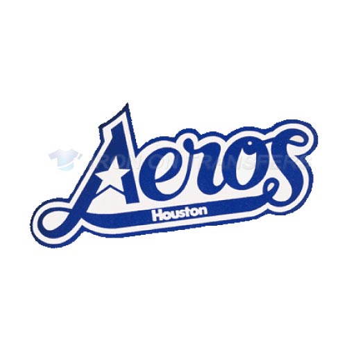 Houston Aeros : Design college ncaa sports iron ons and wall decals online