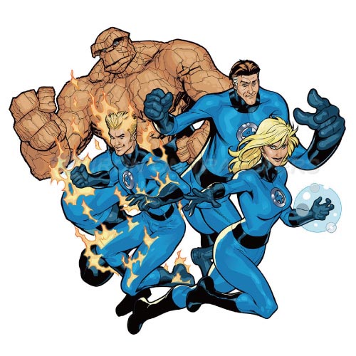 Fantastic Four Iron-on Stickers (Heat Transfers)NO.410 ...